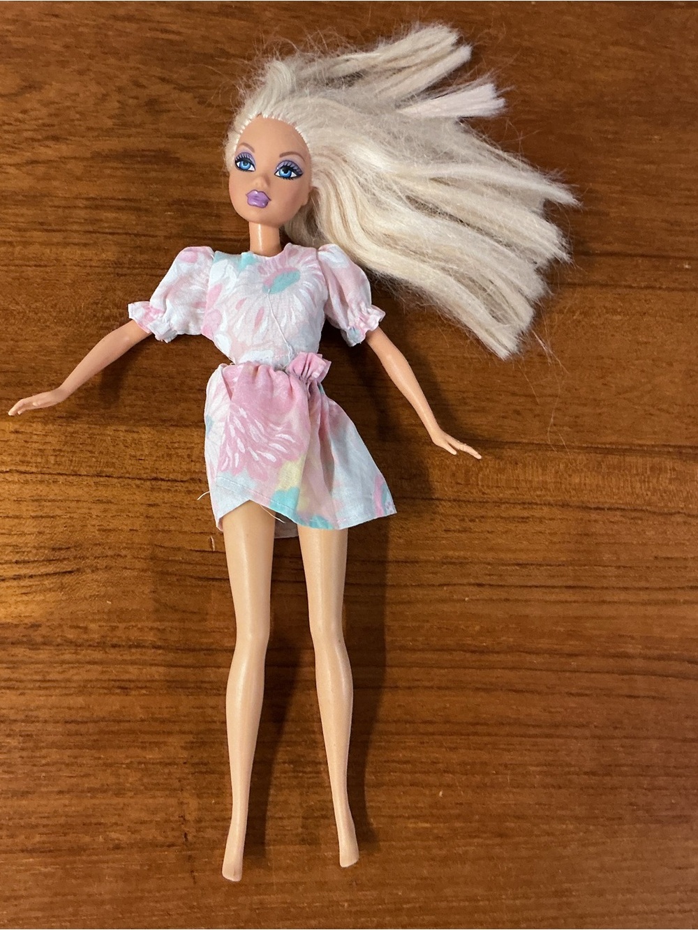 Vintage Mattel My Scene Kennedy Barbie Doll Blonde Purple Lips Blue Eyes Y2K
